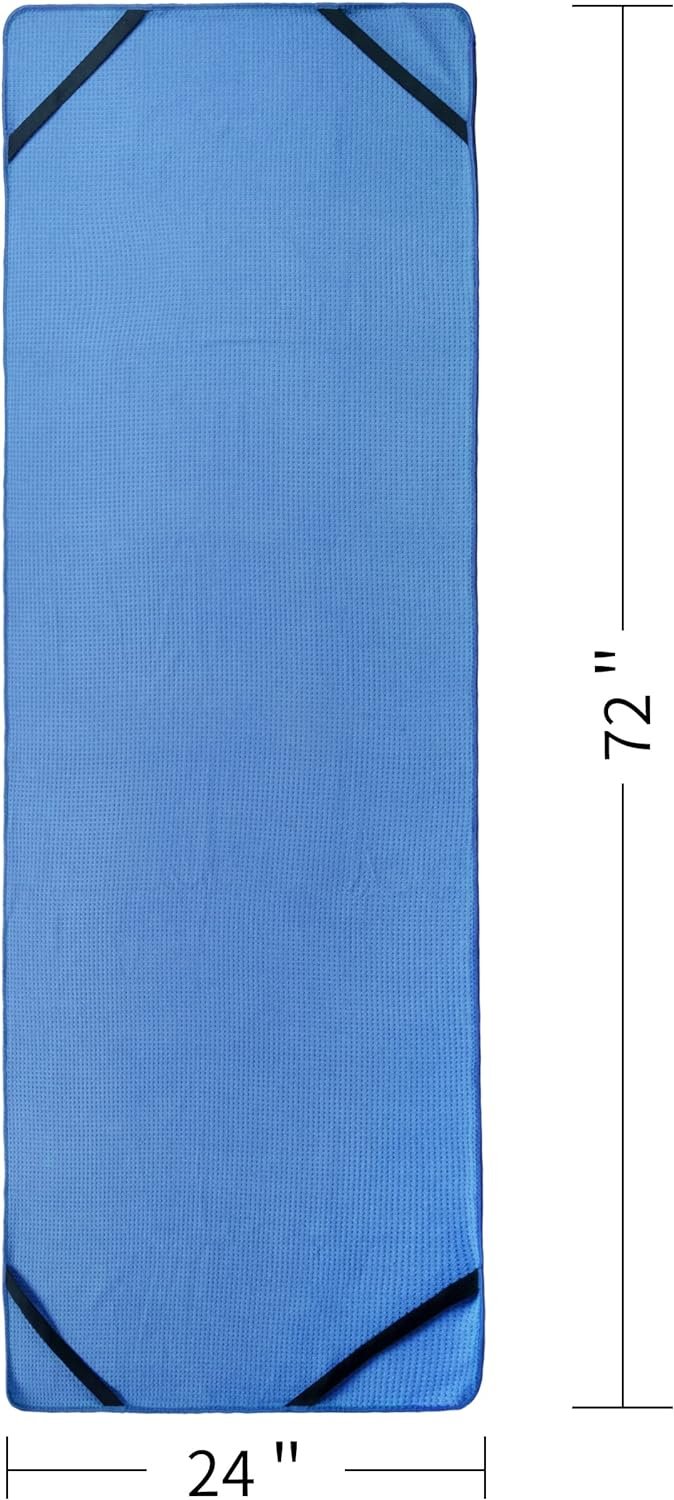 POLYTE Microfiber Hot Yoga Towel Mat Review