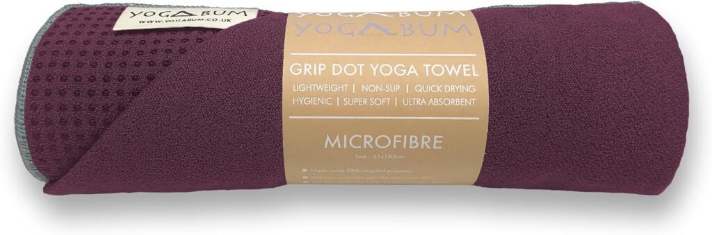 Grip Dot Yoga Mat Towels | Non-Slip | Eco Yoga Towel (Apple Green)